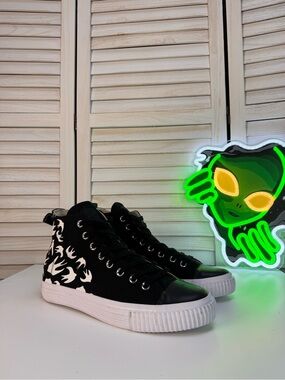 McQ Alexander McQueen Swallow Vulc High Sneakers